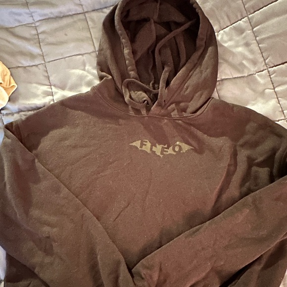 Fleo cropped Bat Hoodie Med - Picture 1 of 2